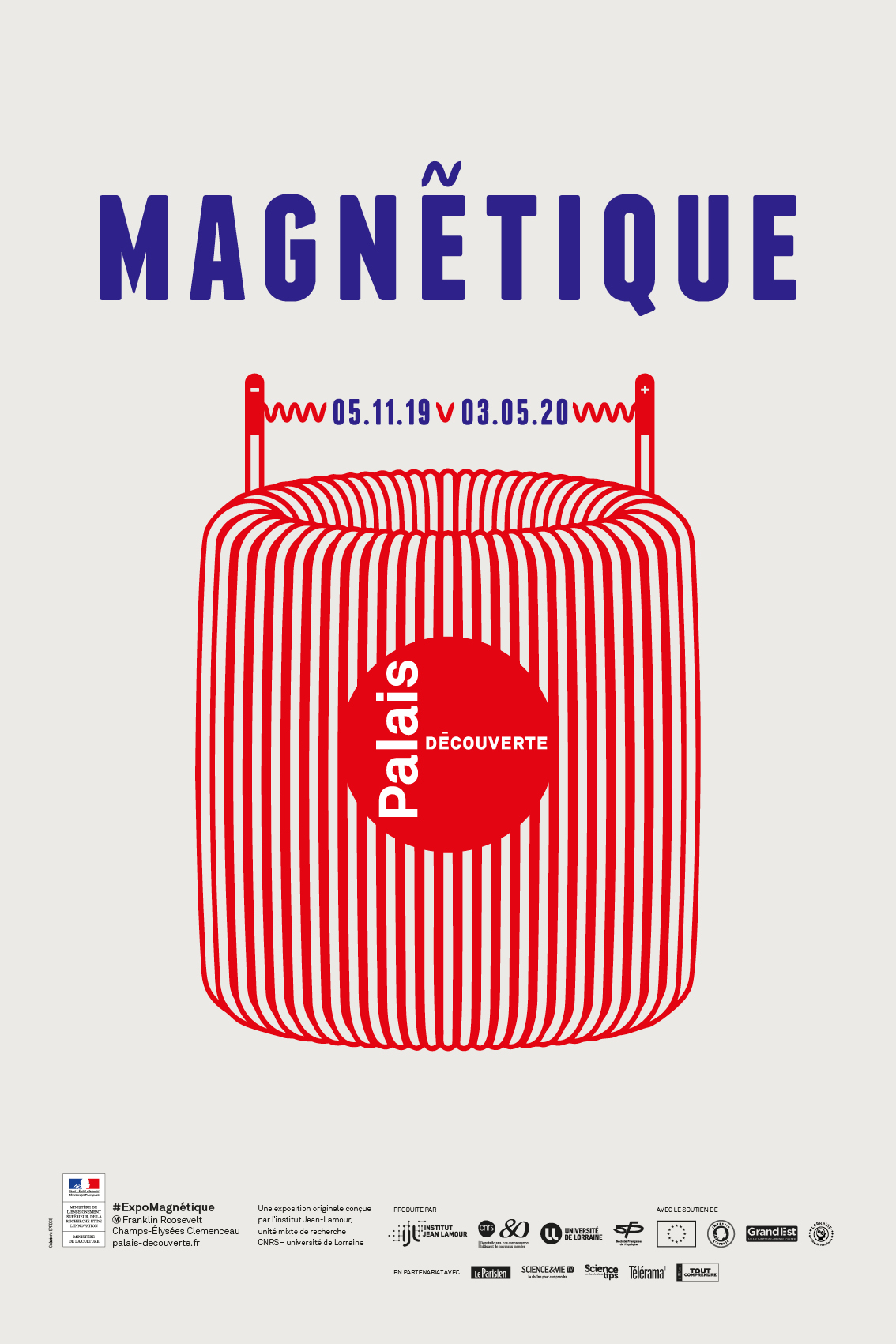 Magnétique, exposition au Palais de la Découverte - Société Française de  Physique